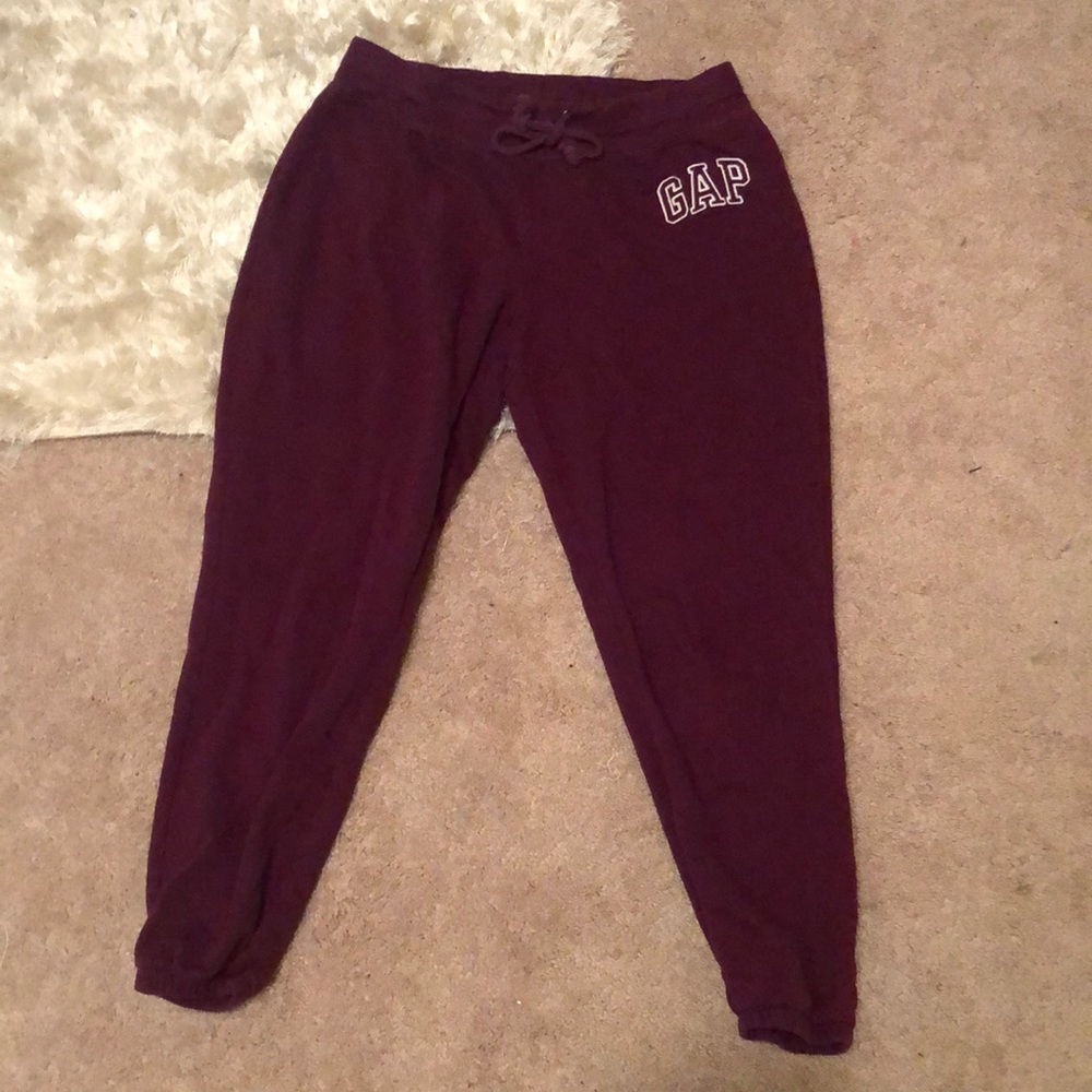 Maroon GAP sweats